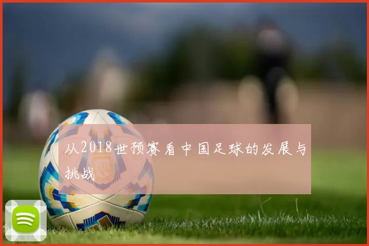 从2018世预赛看中国足球的发展与挑战