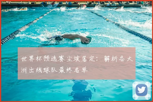 世界杯预选赛尘埃落定:解析各大洲出线球队最终名单